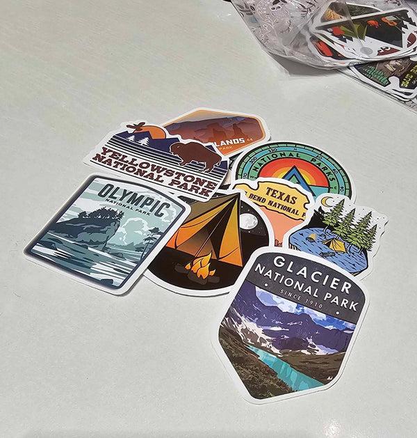 STICKER PACK: CAMPING THEMED MYSTERY PACK