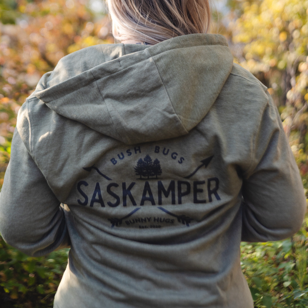 SASKAMPER ZIP UP BUNNYHUGS