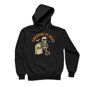 Creepin' it Real Halloween Hoodie