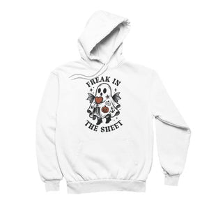 Freak in the Sheet Halloween Hoodie