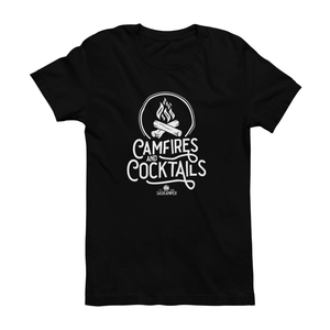 CAMPFIRES AND COCKTAILS TEE