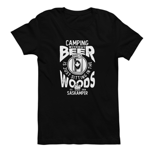 CAMPING WITHOUT BEER TEE