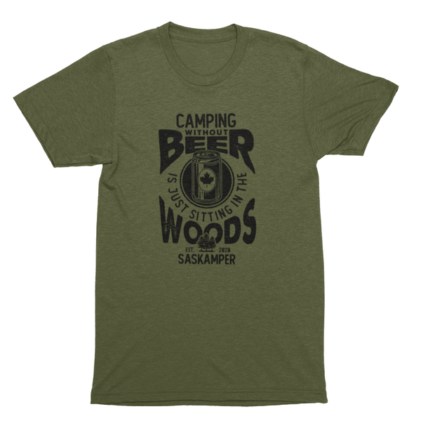 CAMPING WITHOUT BEER TEE