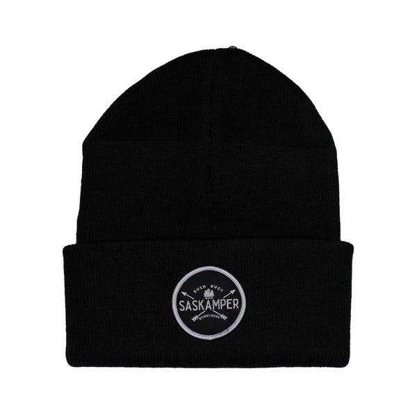 SASKAMPER CUFFED TOQUES WITH PATCH
