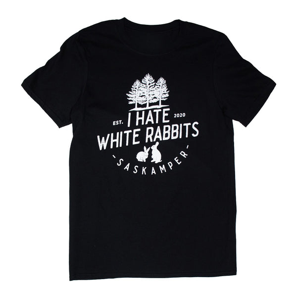 I HATE WHITE RABBITS - FUNNY GRAPHIC TEE