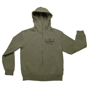 SASKAMPER ZIP UP BUNNYHUGS