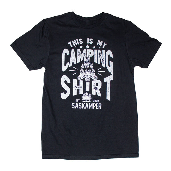 THIS IS MY CAMPING SHIRT - FUNNY GRAPHIC TEE